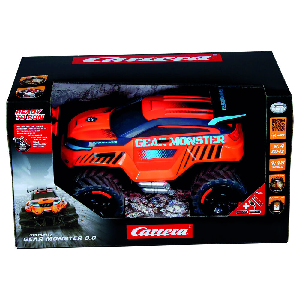 Coche radio control Gear Monster 3.0 - Frikibase.com