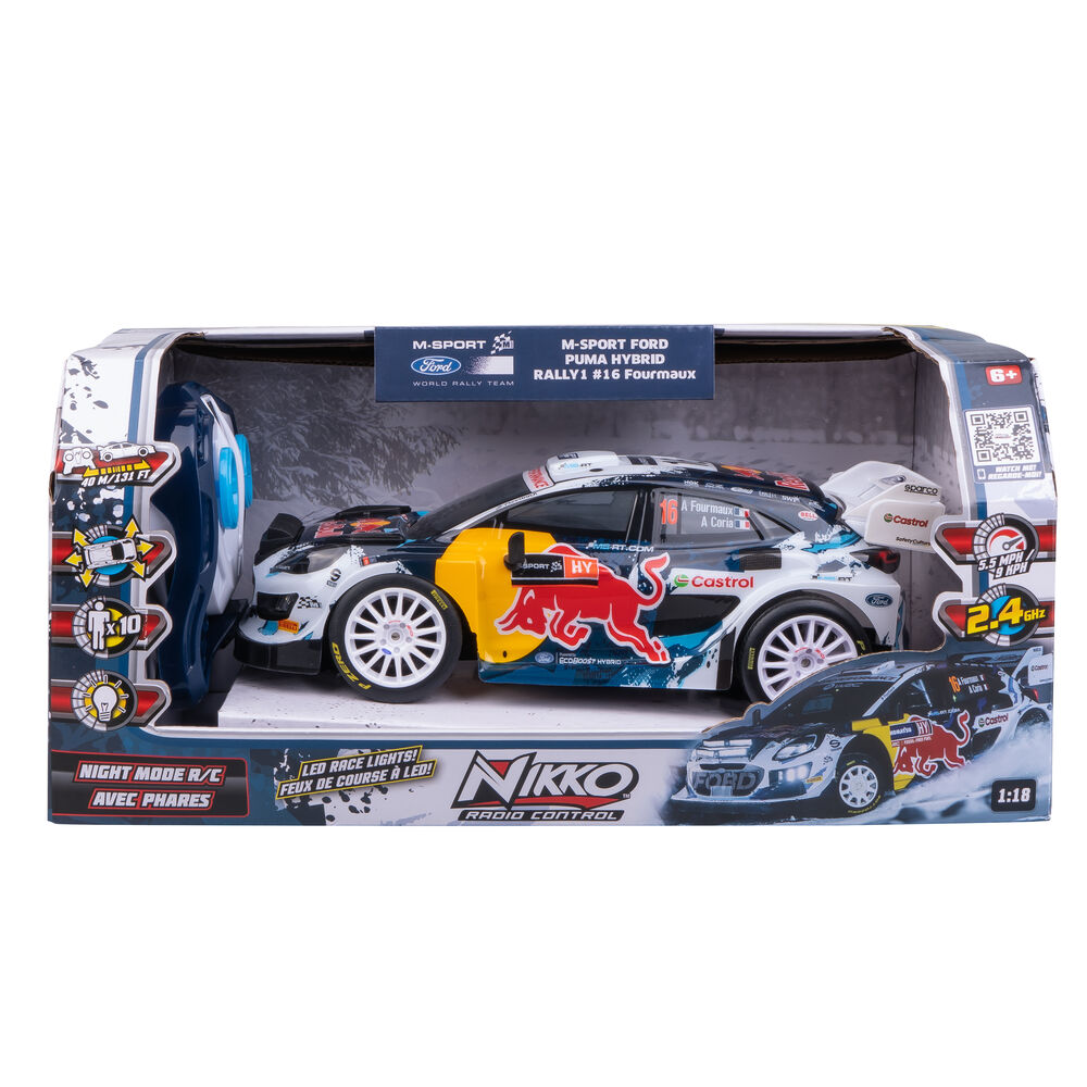 Coche radio control M-Sport Ford Puma Hybrid Rally 1 - Frikibase.com