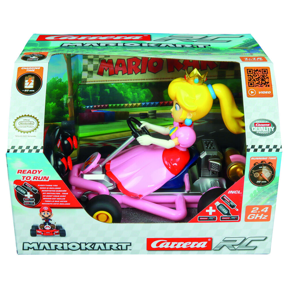 Coche radio control Peach Mario Kart - Frikibase.com