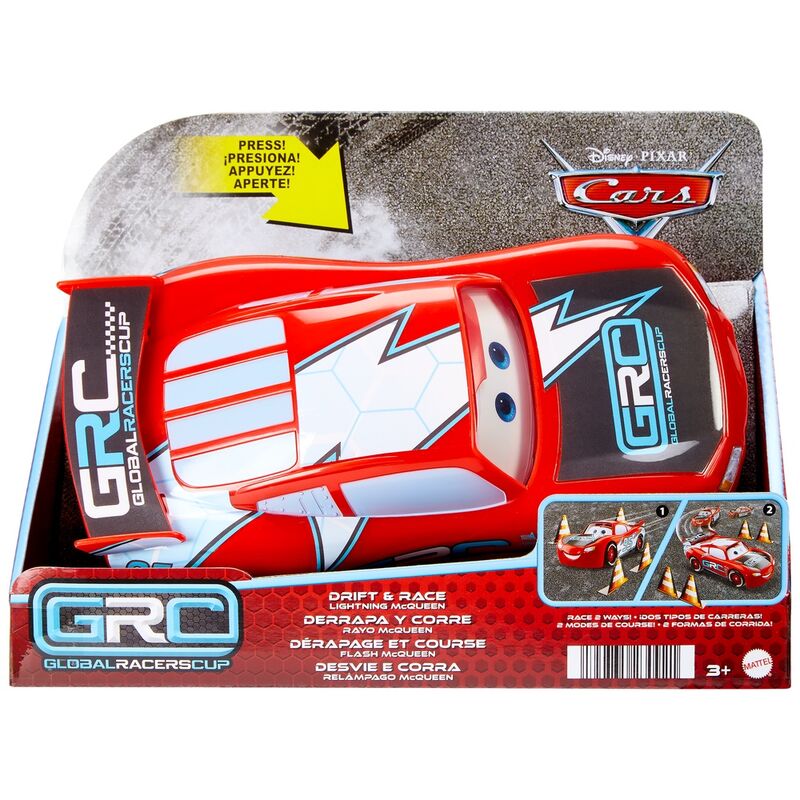 Coche Rayo McQueen Derrapa y Corre Cars Disney Pixar - Frikibase.com