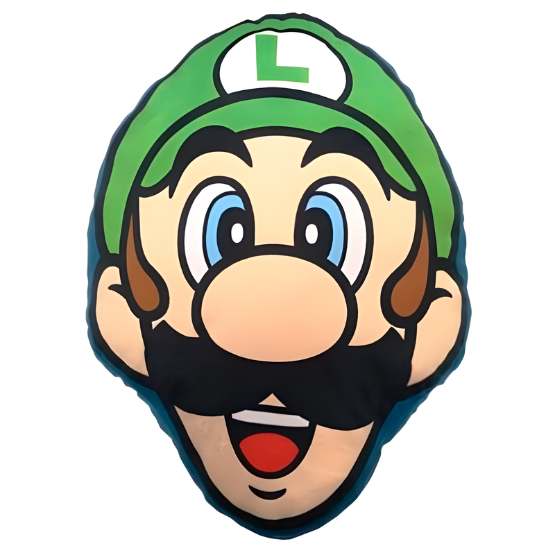 Cojin 3D Luigi Super Mario Bros - Frikibase.com