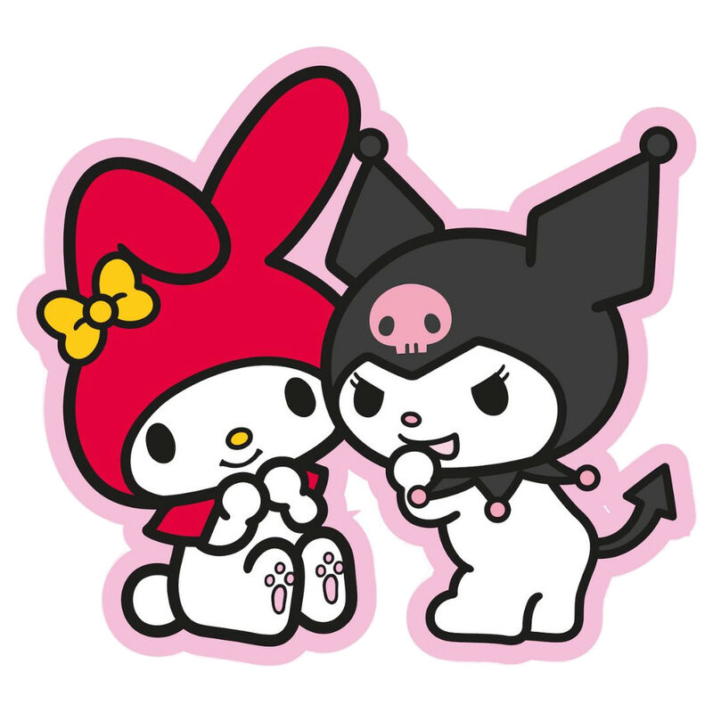 Cojin 3D My Melody & Kuromi Hello Kitty - Frikibase.com