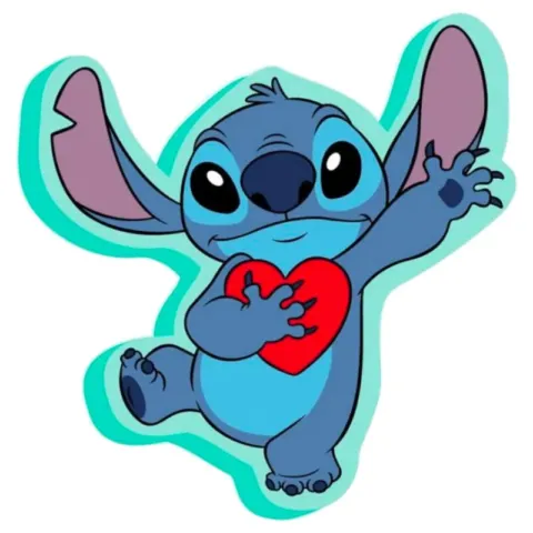 Cojin 3D Stitch Disney - Frikibase.com