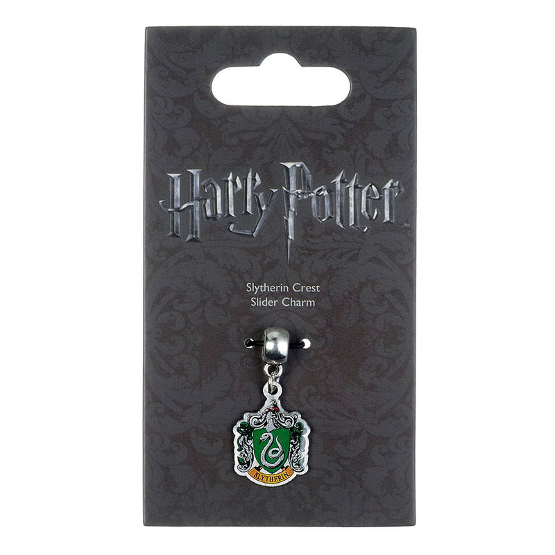 Colgante charm Slytherin Crest Harry Potter - Frikibase.com