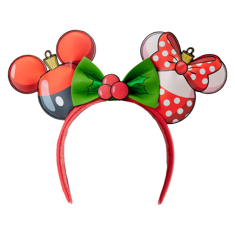 Diadema Orejas Navidad Mickey & Minnie Disney Loungefly - Frikibase.com