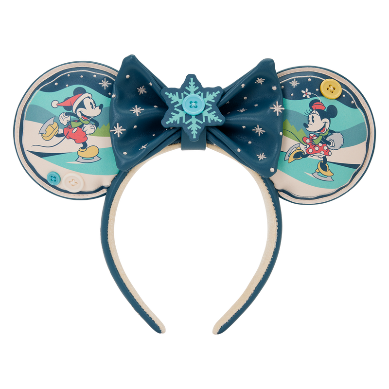 Diademas orejas Mickey & Minnie Holiday Disney Loungefly - Frikibase.com