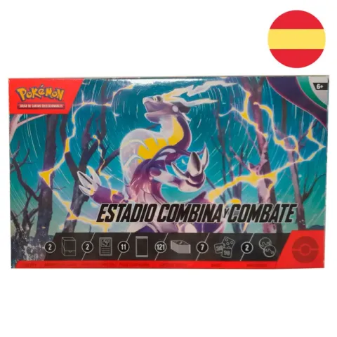 Estuche cartas Estadio Combina y Combate Pokemon - Frikibase.com