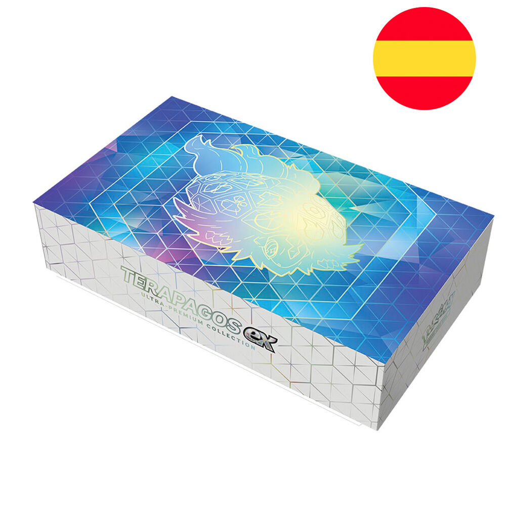 Estuche cartas Terapagos Ultra Premium Pokemon español - Frikibase.com