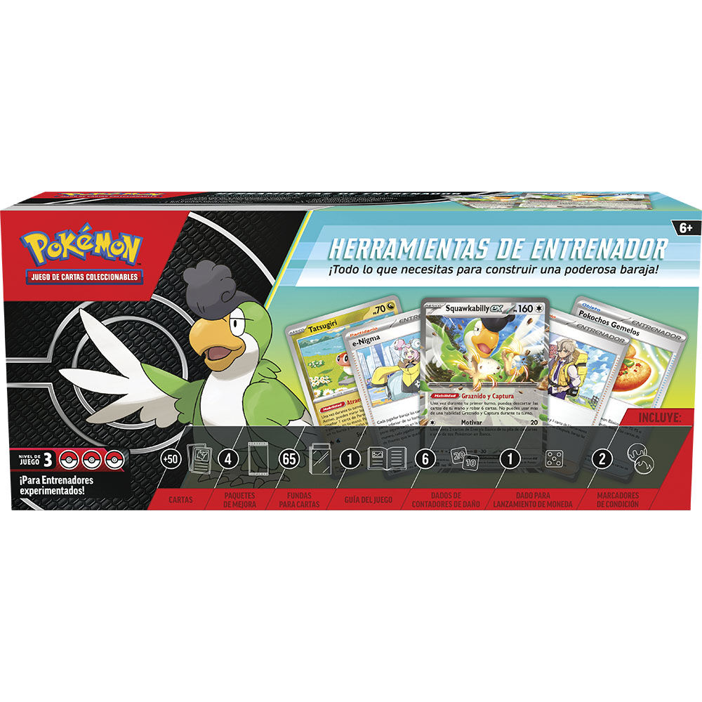 Estuche juego cartas coleccionables Herramientas de Entrenador Pokemon español - Frikibase.com