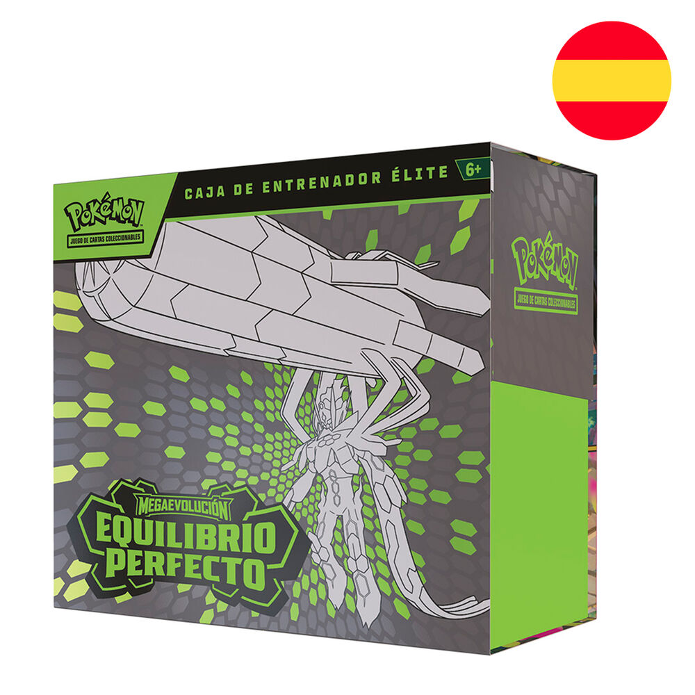Estuche juego cartas Entrenador Elite Equilibrio Perfecto Pokemon español - Frikibase.com
