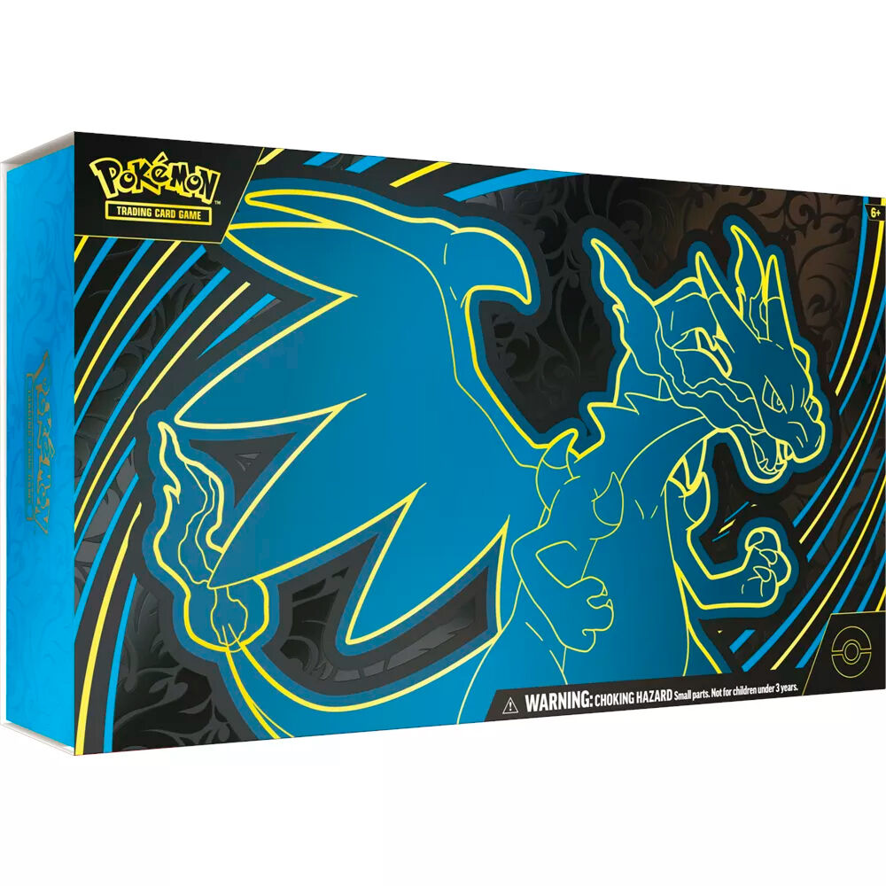 Estuche Ultra Premium cartas Mega-Charizard X Pokemon Latino - Frikibase.com