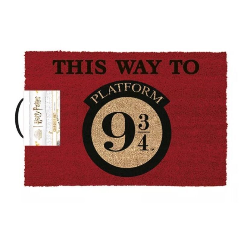 Felpudo Plataforma 9 3/4 Harry Potter - Frikibase.com