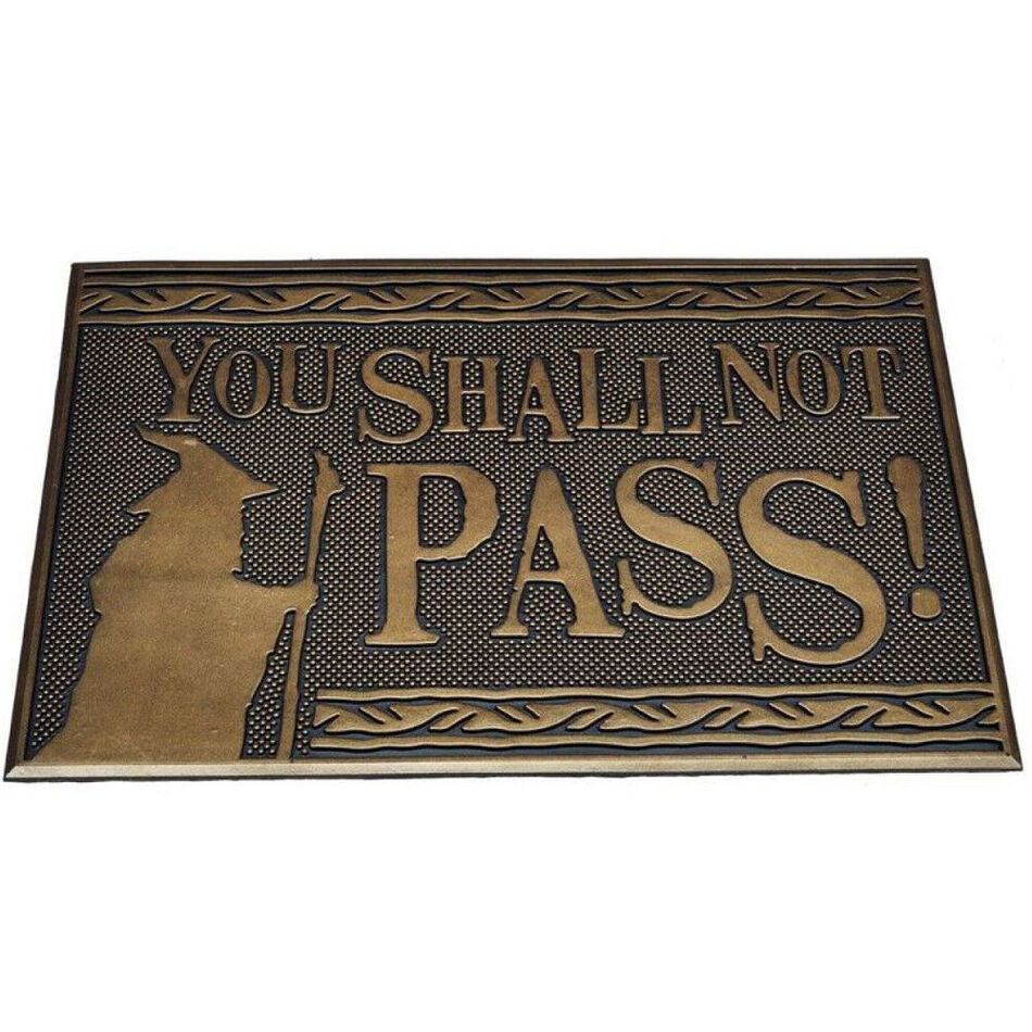 Felpudo You Shall Not Pass El Señor de los Anillos - Frikibase.com