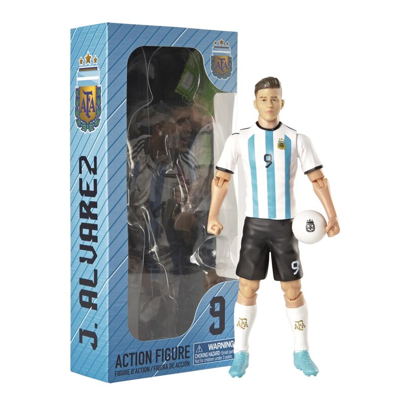 Figura Action Julian Alvarez Argentina 20cm - Frikibase.com