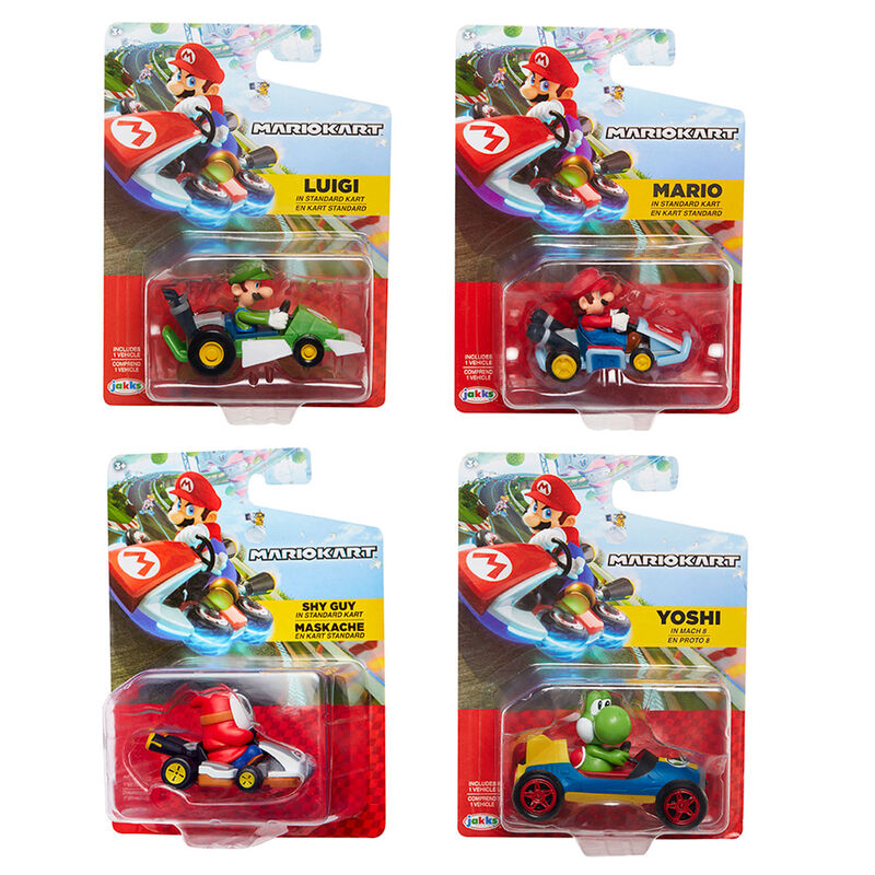 Figura Mario Kart Racers 6cm surtido - Frikibase.com
