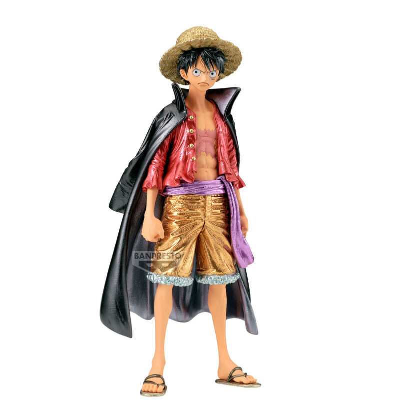 Figura Monkey D Luffy The Metallic Premium One Piece 30cm - Frikibase.com
