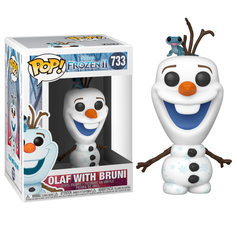 Figura POP Disney Frozen 2 Olaf with Bruni - Frikibase.com