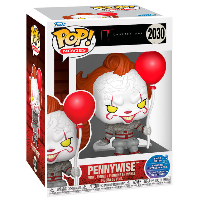 Figura POP IT Chapter One Pennywise with Balloon Shelf Sitter - Frikibase.com