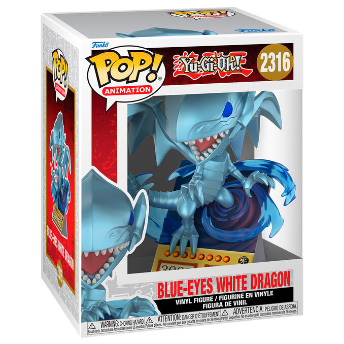 Figura POP Premium Yu-Gi-Oh! Blue-Eyes White Dragon - Frikibase.com
