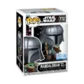 Figura POP Star Wars Impressions  Mandalorian with Grogu Exclusive - Frikibase.com