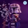 Figura POP Star Wars Impressions  Mandalorian with Grogu Exclusive – imagen 3