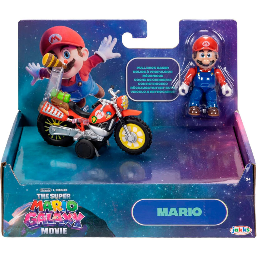 Figura + vehiculo Super Mario Galaxy Movie Super Mario Bros - Frikibase.com