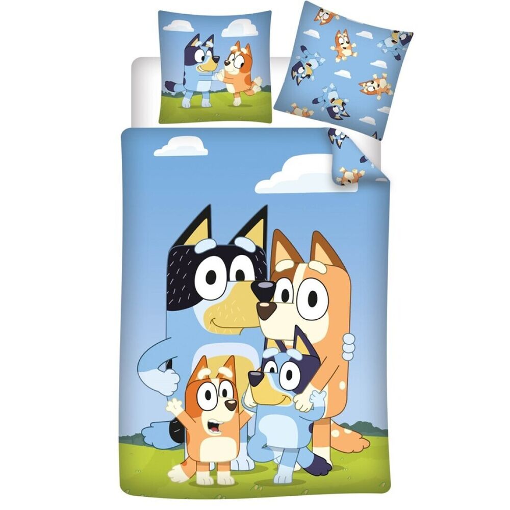 Funda nordica Bluey cama 90cm policotton - Frikibase.com