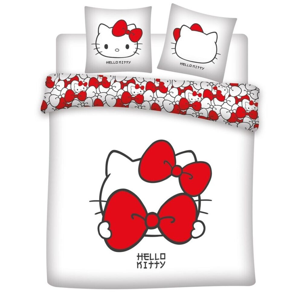 Funda nordica Hello Kitty cama 135cm policotton - Frikibase.com