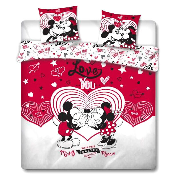 Funda nordica Love Mickey and Minnie Disney cama 135cm - Frikibase.com