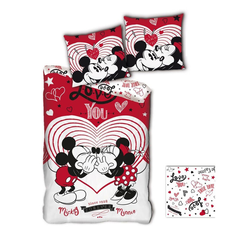 Funda nordica Minnie Disney cama 90cm microfibra - Frikibase.com