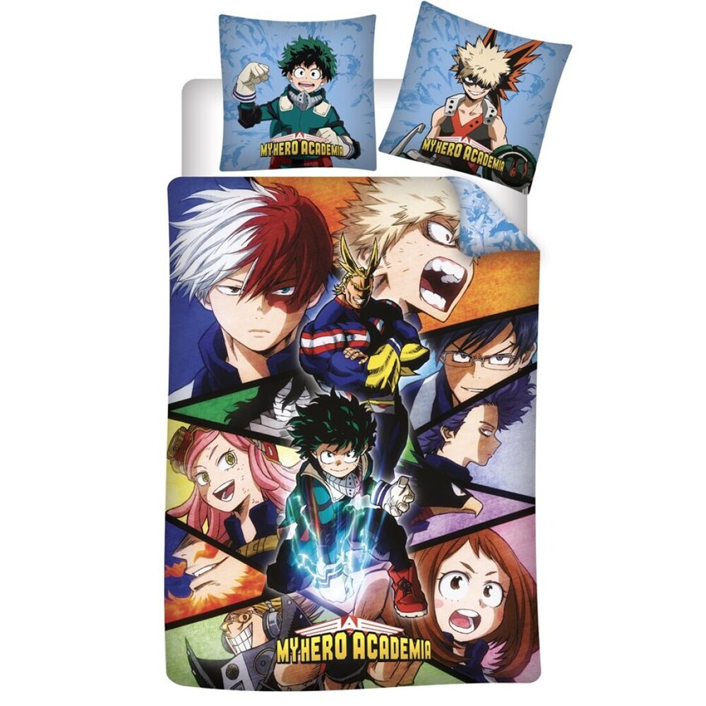 Funda nordica My Hero Academia cama 90cm microfibra - Frikibase.com