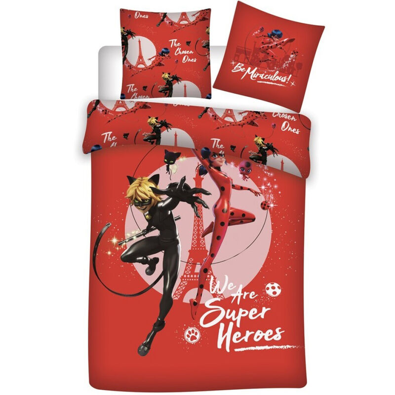 Funda nordica Prodigiosa Lady Bug cama 90 algodon - Frikibase.com