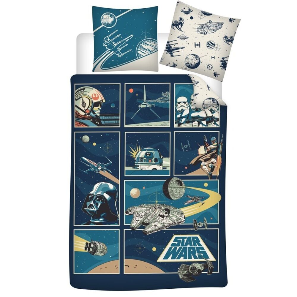 Funda nordica Star Wars cama 90cm algodon - Frikibase.com