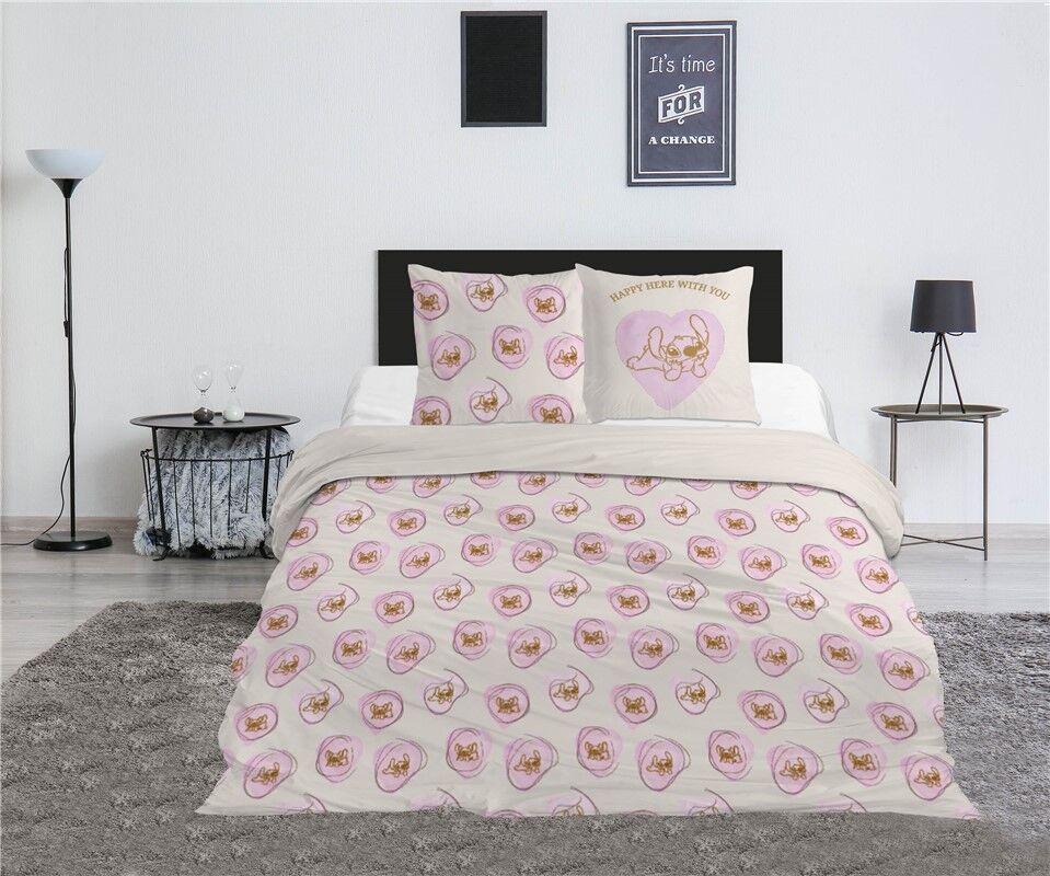 Funda nordica Stitch & Angel Disney cama 135cm policotton - Frikibase.com