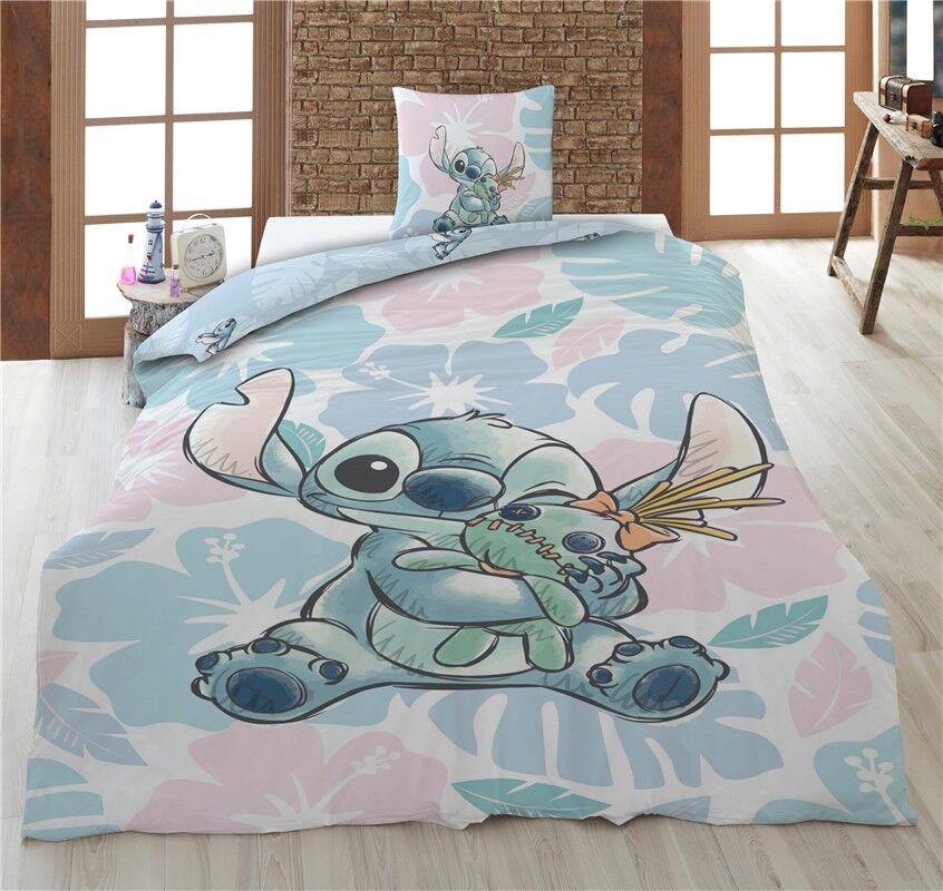 Funda nordica Stitch Disney cama 90cm policotton - Frikibase.com