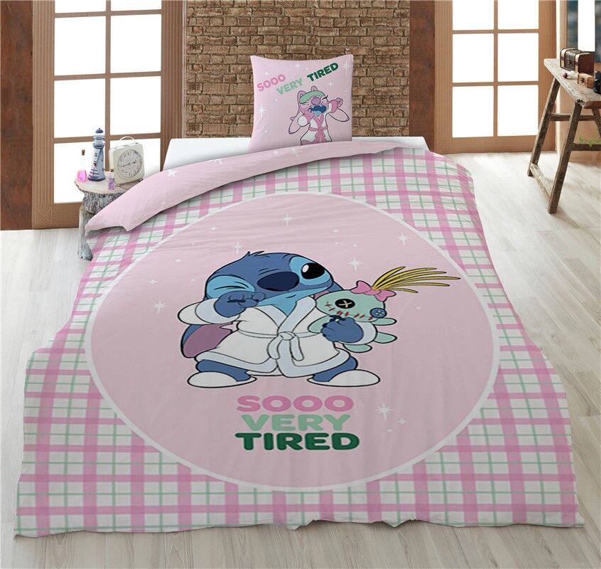 Funda nordica Stitch Disney cama 90cm policotton - Frikibase.com