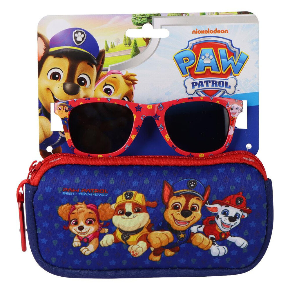 Gafas sol + funda Patrulla Canina Paw Patrol - Frikibase.com