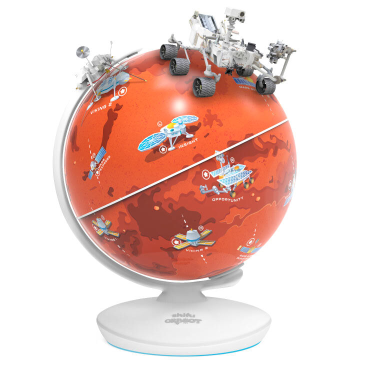 Globo terraqueo interactivo Planeta Marte ingles - Frikibase.com