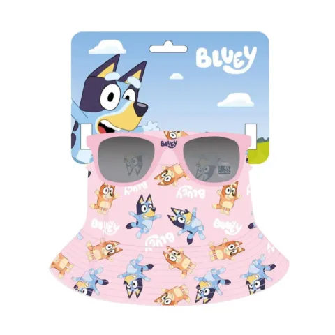 Gorro pescador + gafas sol Bluey - Frikibase.com