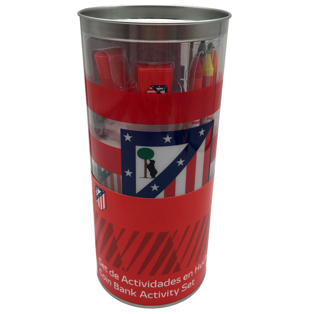 Hucha set actividades Atletico de Madrid 38pzs - Frikibase.com