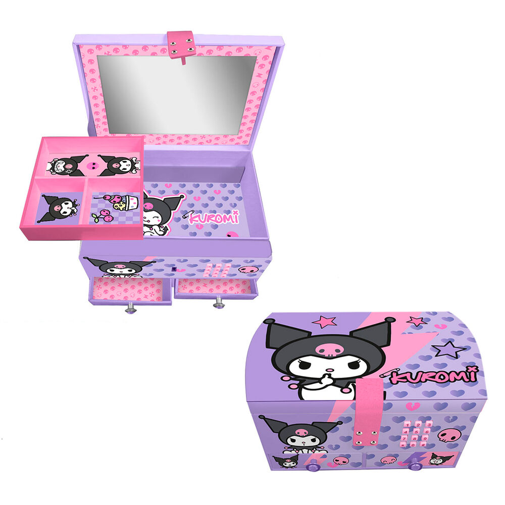 Joyero secreto sonido Kuromi Hello Kitty - Frikibase.com