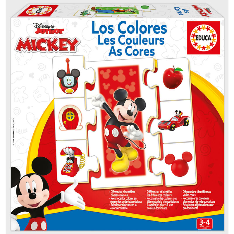 Juego Aprendo los colores Mickey Disney - Frikibase.com