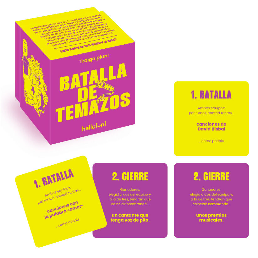 Juego Batalla de Temazos español - Frikibase.com