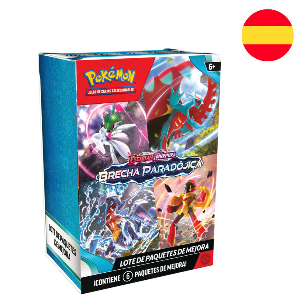Juego cartas Booster Bundle Brecha Paradojica Pokemon español - Frikibase.com