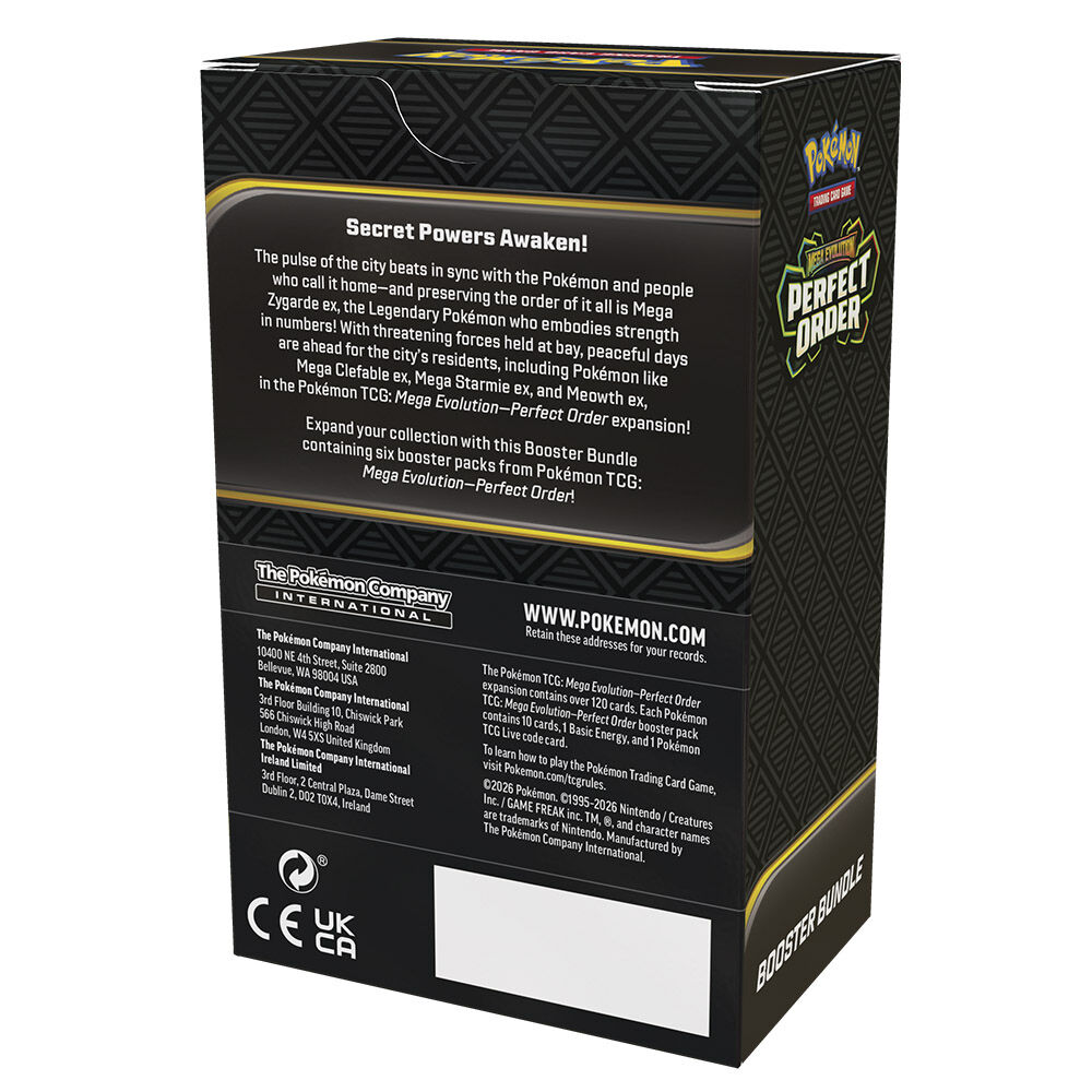 Juego cartas Refuerzo Booster Bundle Equilibrio Perfecto Pokemon ingles - Frikibase.com