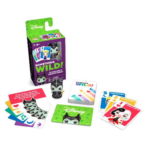 Juego cartas Something Wild! Villanas Disney Aleman / Español / Italiano - Frikibase.com