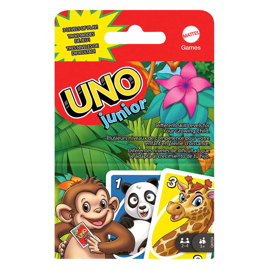 Juego cartas UNO Junior - Frikibase.com