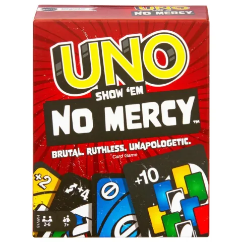 Juego cartas UNO No Mercy - Frikibase.com