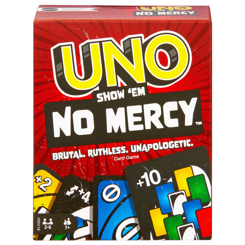 Juego cartas UNO No Mercy - Frikibase.com