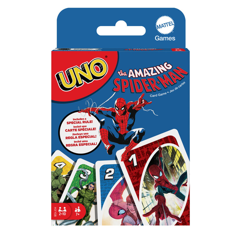 Juego cartas UNO Spiderman Marvel - Frikibase.com